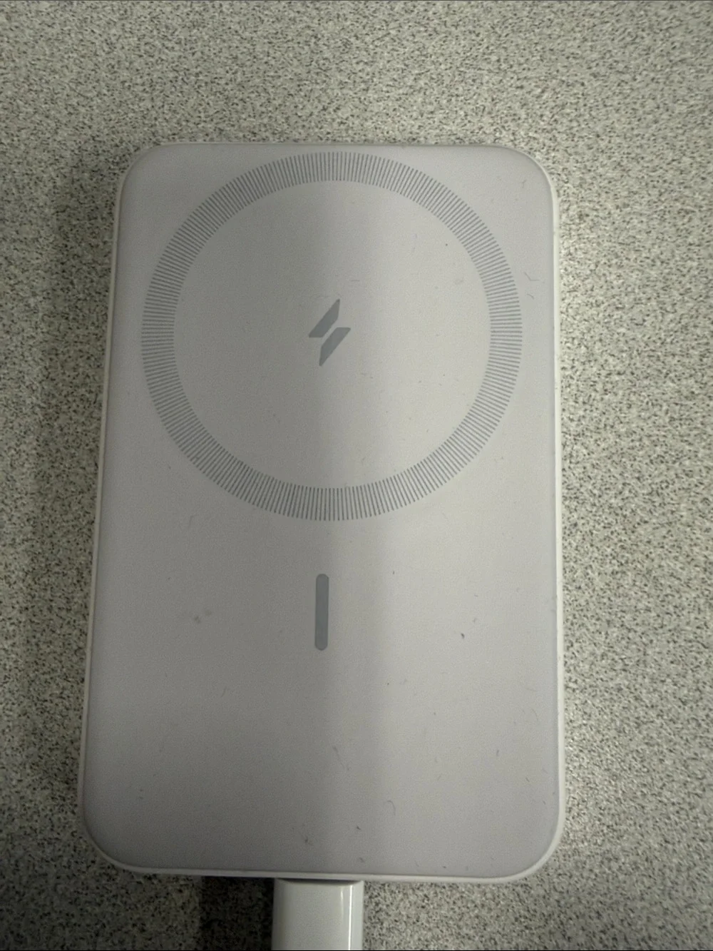 Anker MagSafe-Style Wireless Power Bank Charger - Light Gray
